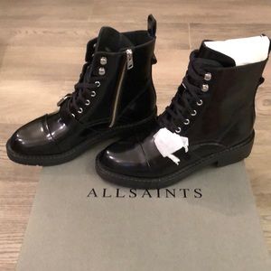 ALLSAINTS NEVER WORN Donita lace up boot